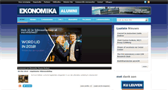 Desktop Screenshot of ekonomika-alumni.be