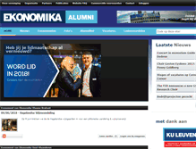 Tablet Screenshot of ekonomika-alumni.be